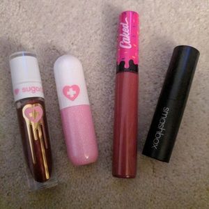 Lipstick bundle- smashbox, sugar pill and caked